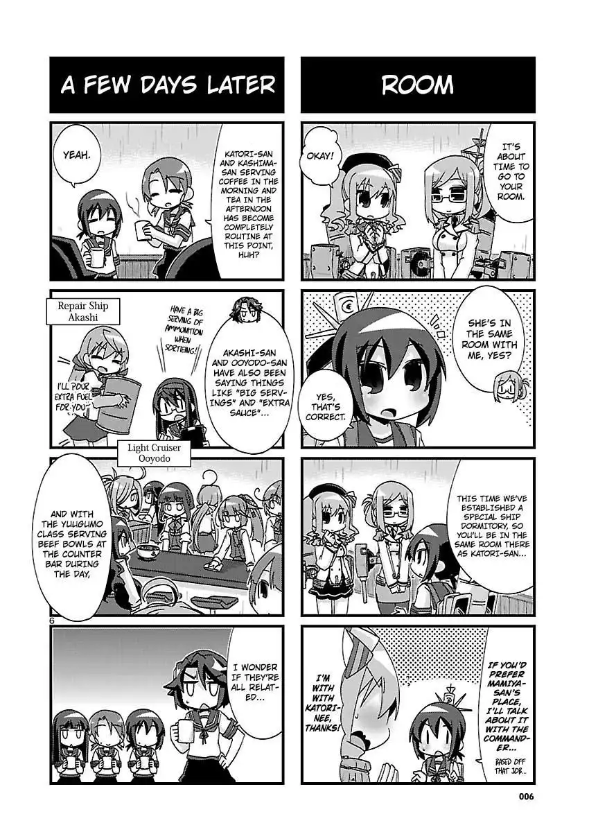 Kantai Collection - Kankore - 4-koma Comic - Fubuki, Ganbarimasu! Chapter 118 6